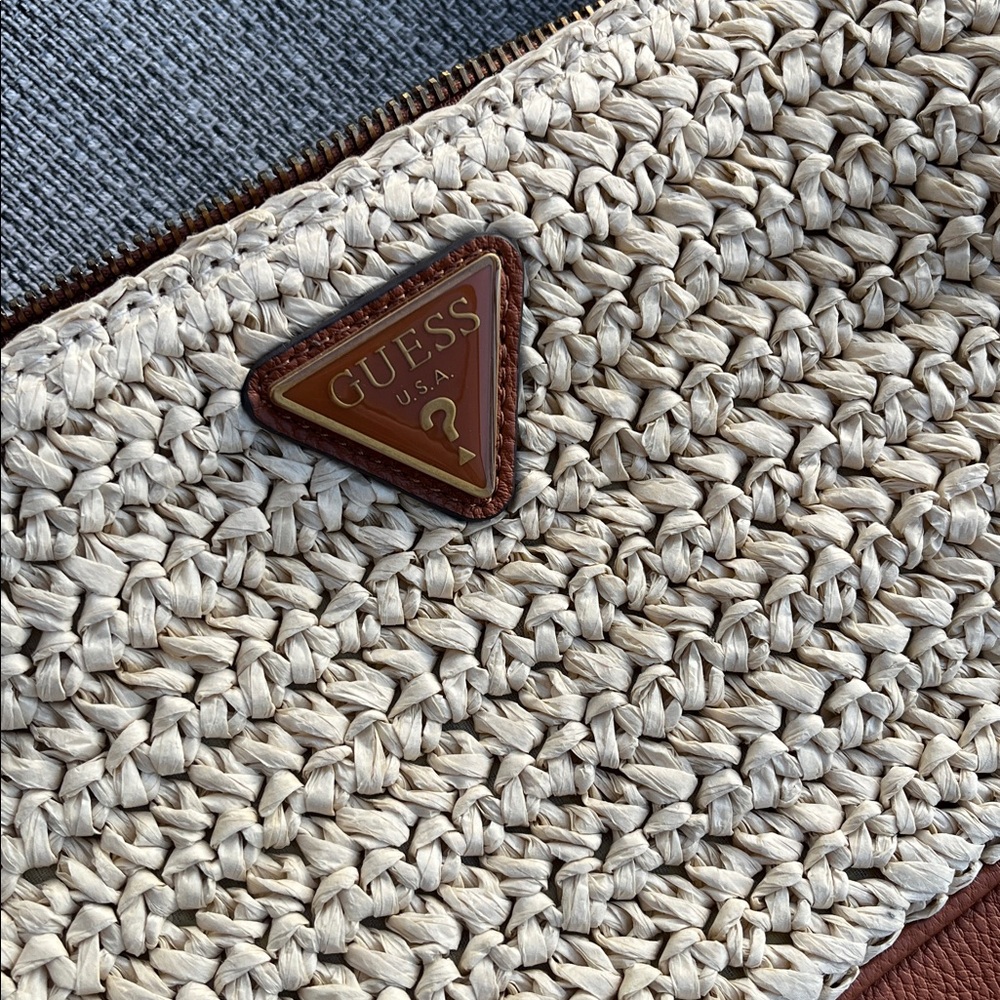 GUESS Woven Shoulder Bag - Picture 4 of 4